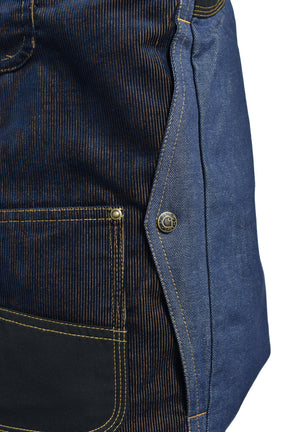 VEST / ND DARK NAVY / MUSTARD