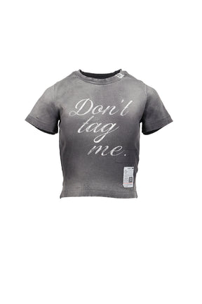 SUN FADED D.T.M MINI TEE / BLK