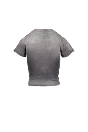 SUN FADED D.T.M MINI TEE / BLK