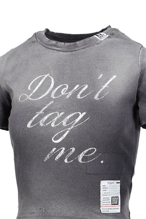 SUN FADED D.T.M MINI TEE / BLK