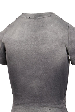 SUN FADED D.T.M MINI TEE / BLK