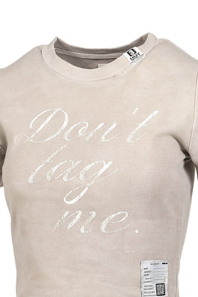 SUN FADED D.T.M MINI TEE / BEI