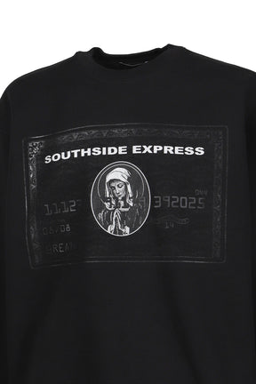 BLACK CARD SWEAT / BLK