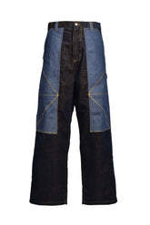 OG DOUBLE KNEE PANT / ND DARK NAVY / MUSTARD