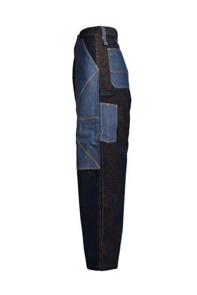 OG DOUBLE KNEE PANT / ND DARK NAVY / MUSTARD