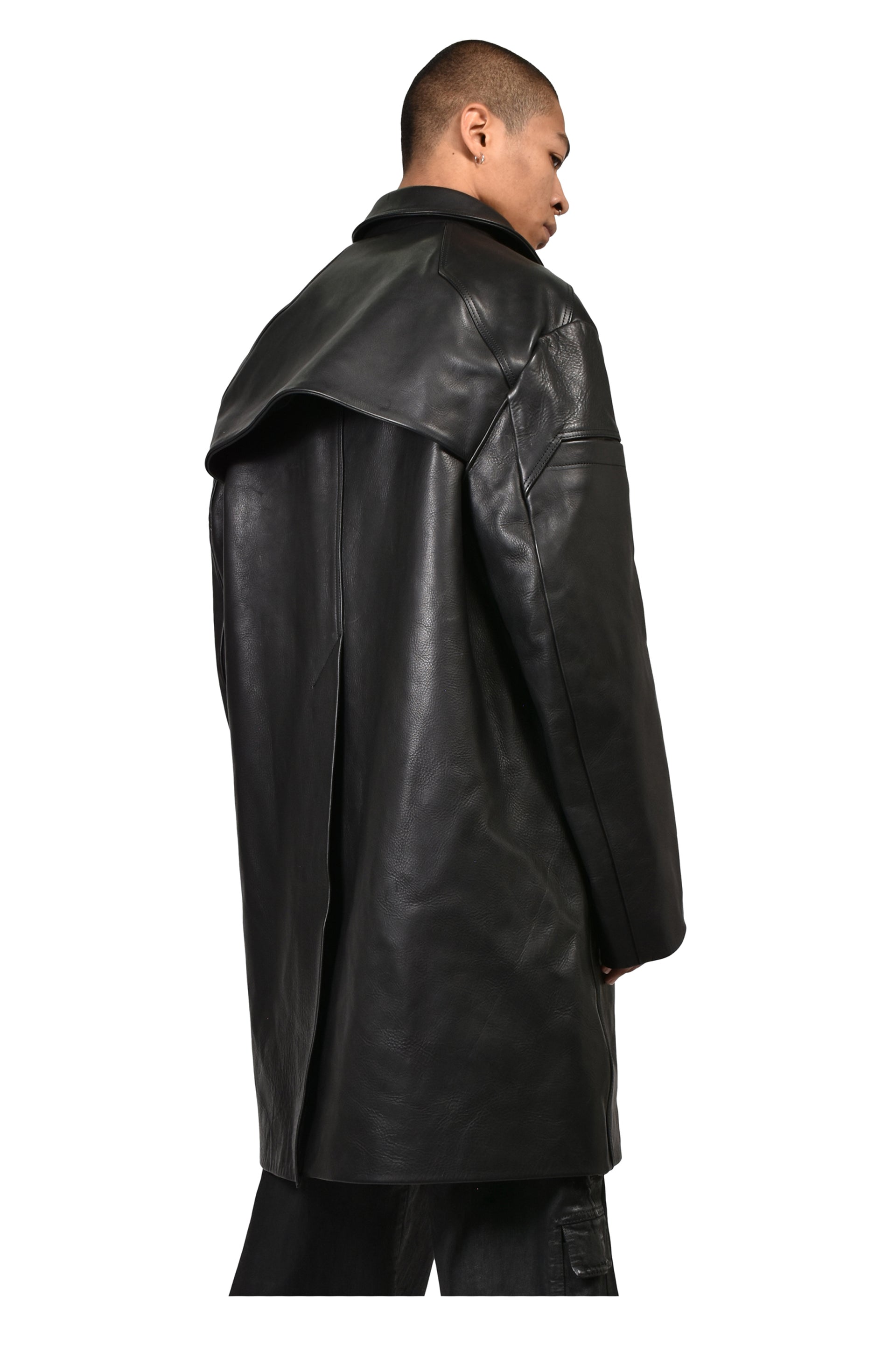 2 PIECE MAC COAT / BLK