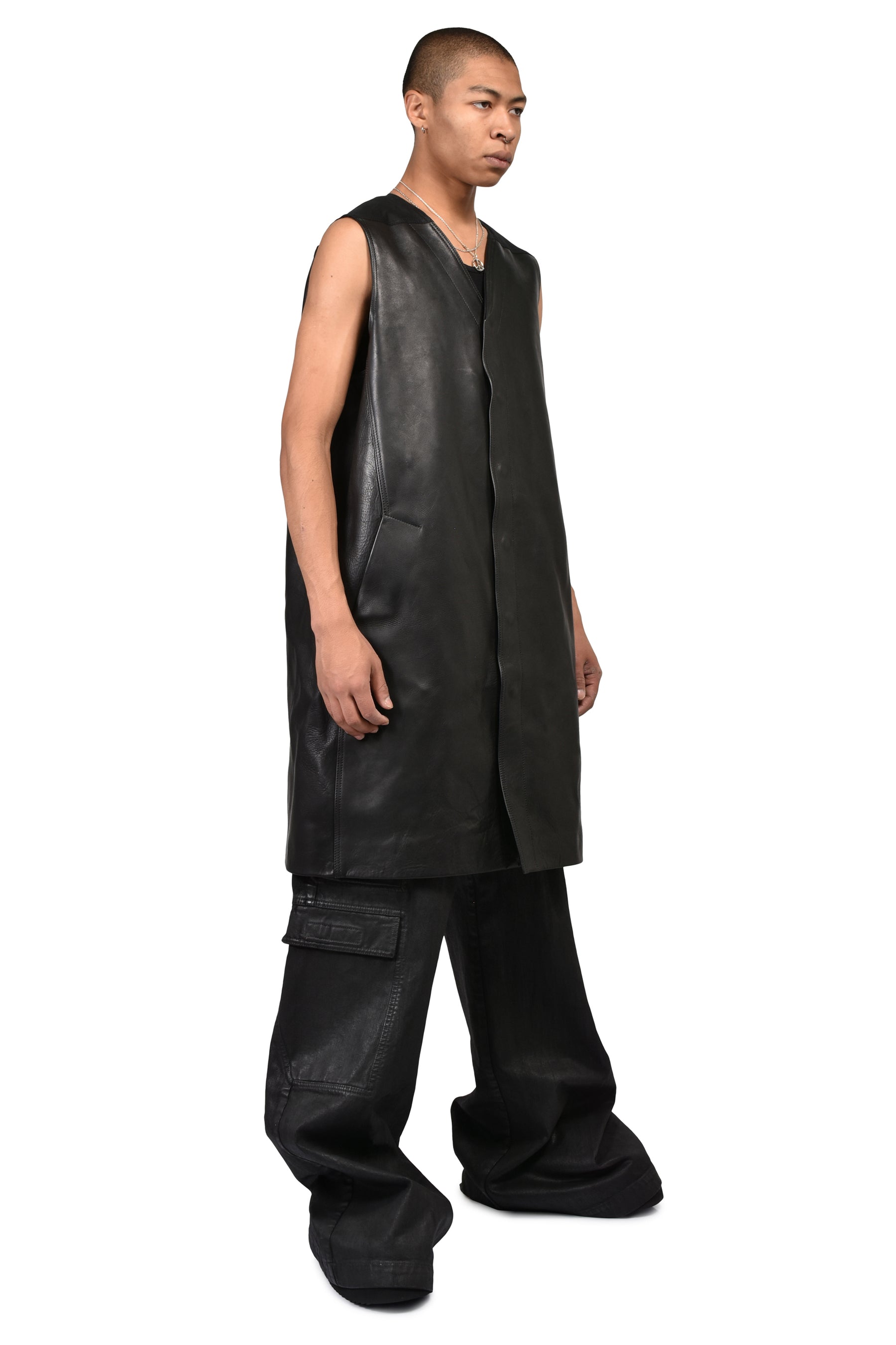 2 PIECE MAC COAT / BLK