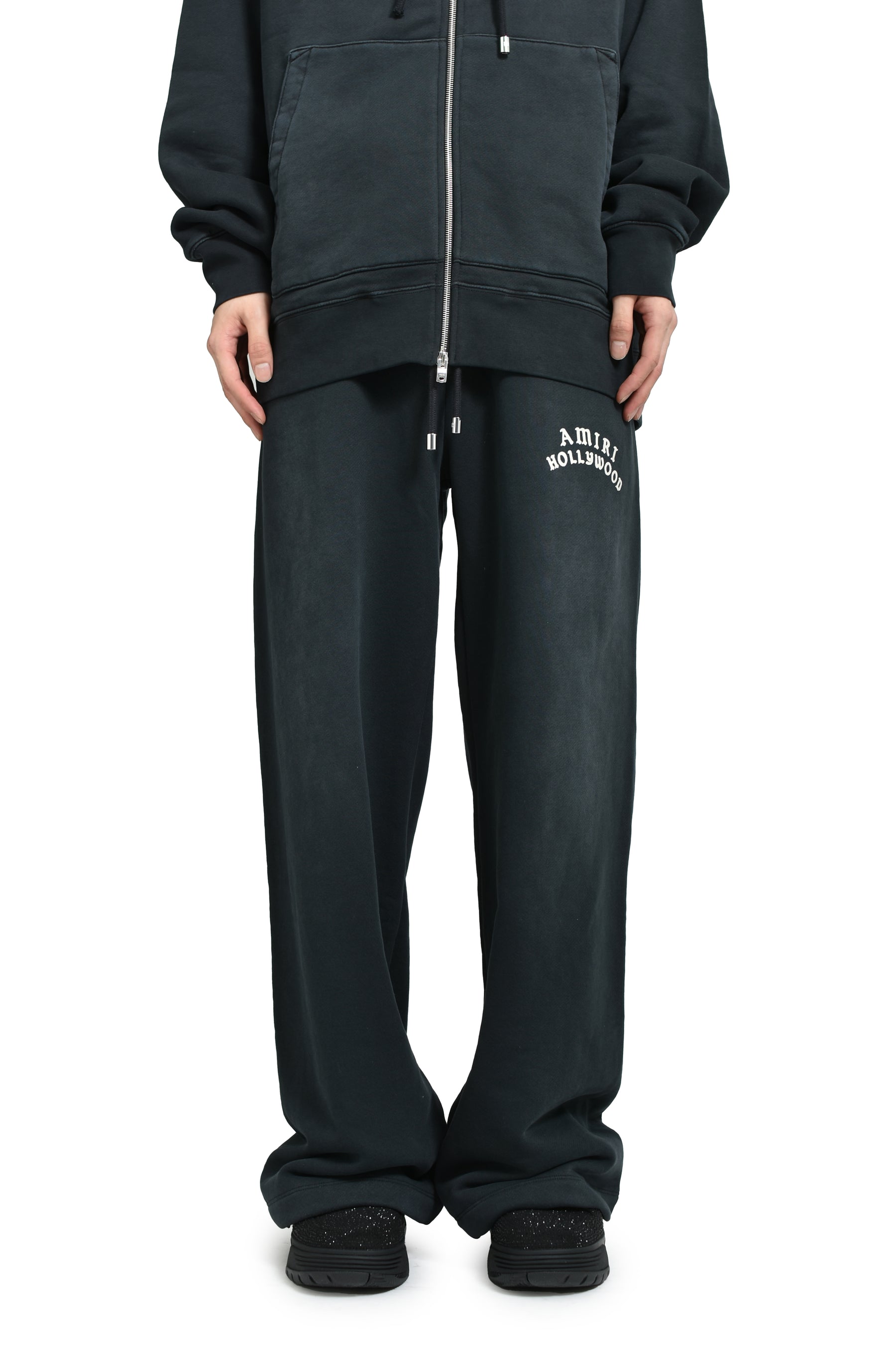 AMIRI アミリ FW25 AMIRI HOLLYWOOD SWEATPANT / BLK - NUBIAN ヌビアン