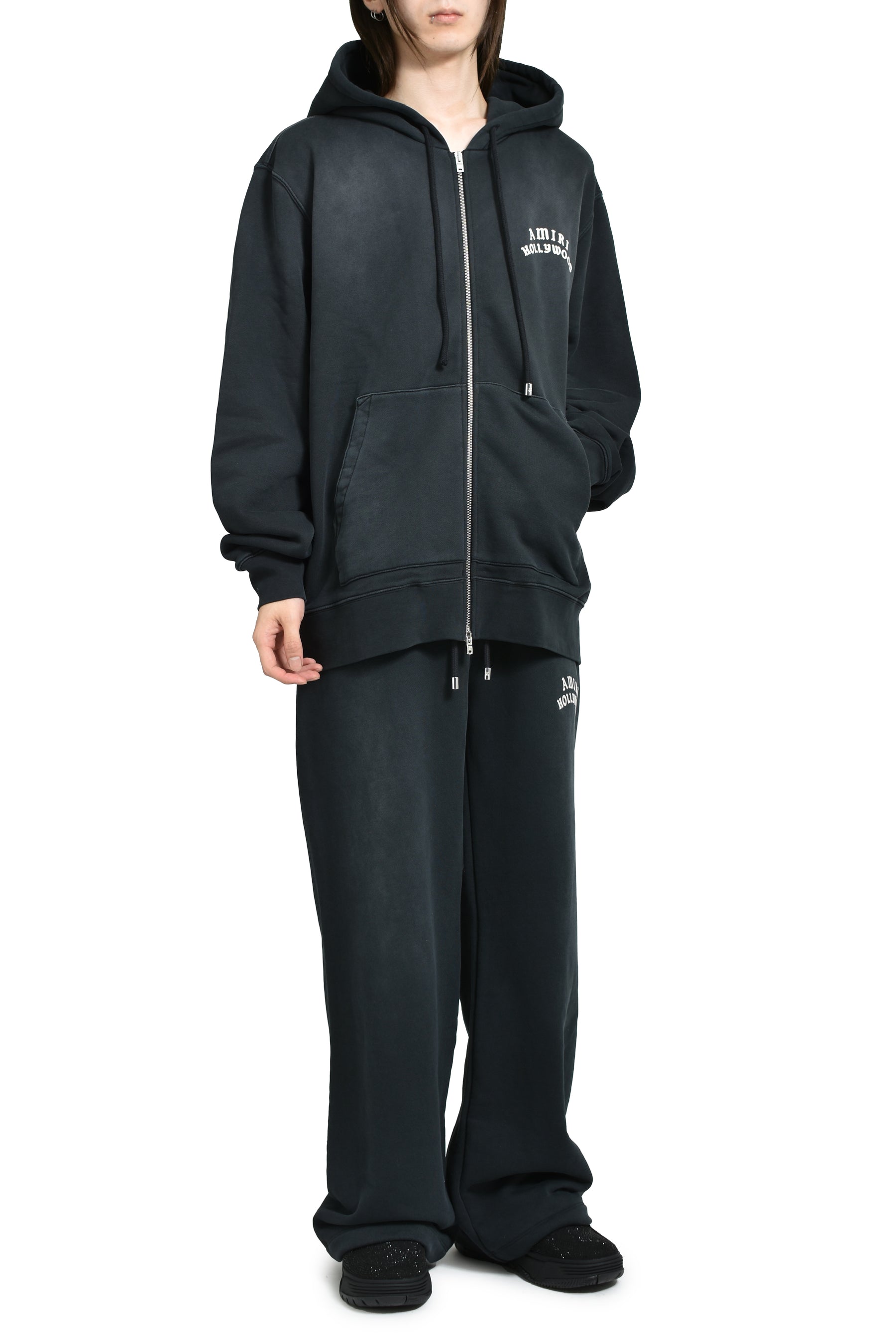 AMIRI アミリ FW25 AMIRI HOLLYWOOD SWEATPANT / BLK - NUBIAN ヌビアン