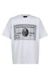 BLACK CARD TEE / HEATHER