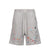 KIDS STICKER SWEAT SHORTS / GRY