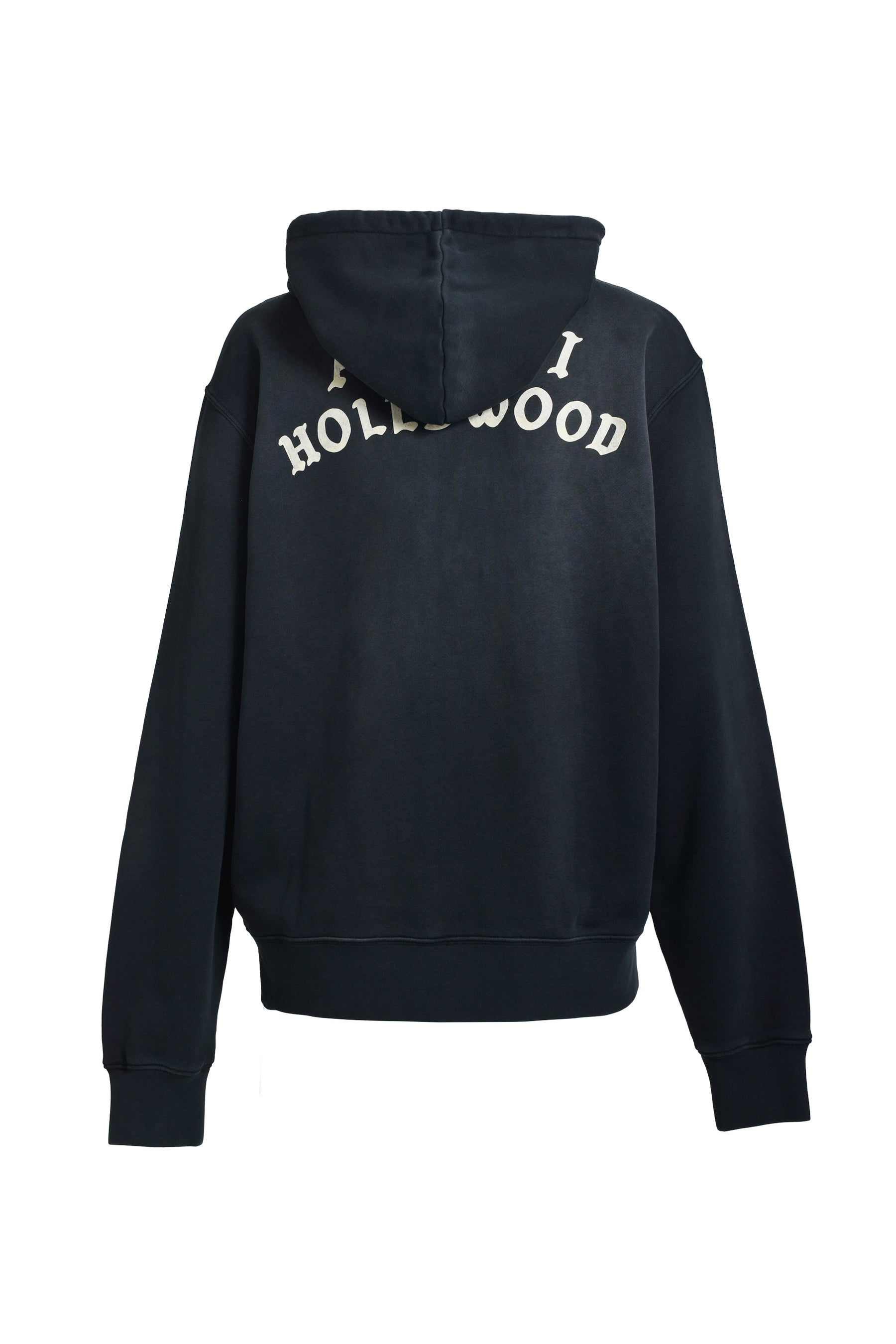 AMIRI HOLLYWOOD ZIP HOODIE / BLK