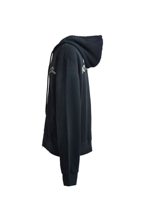 AMIRI HOLLYWOOD ZIP HOODIE / BLK