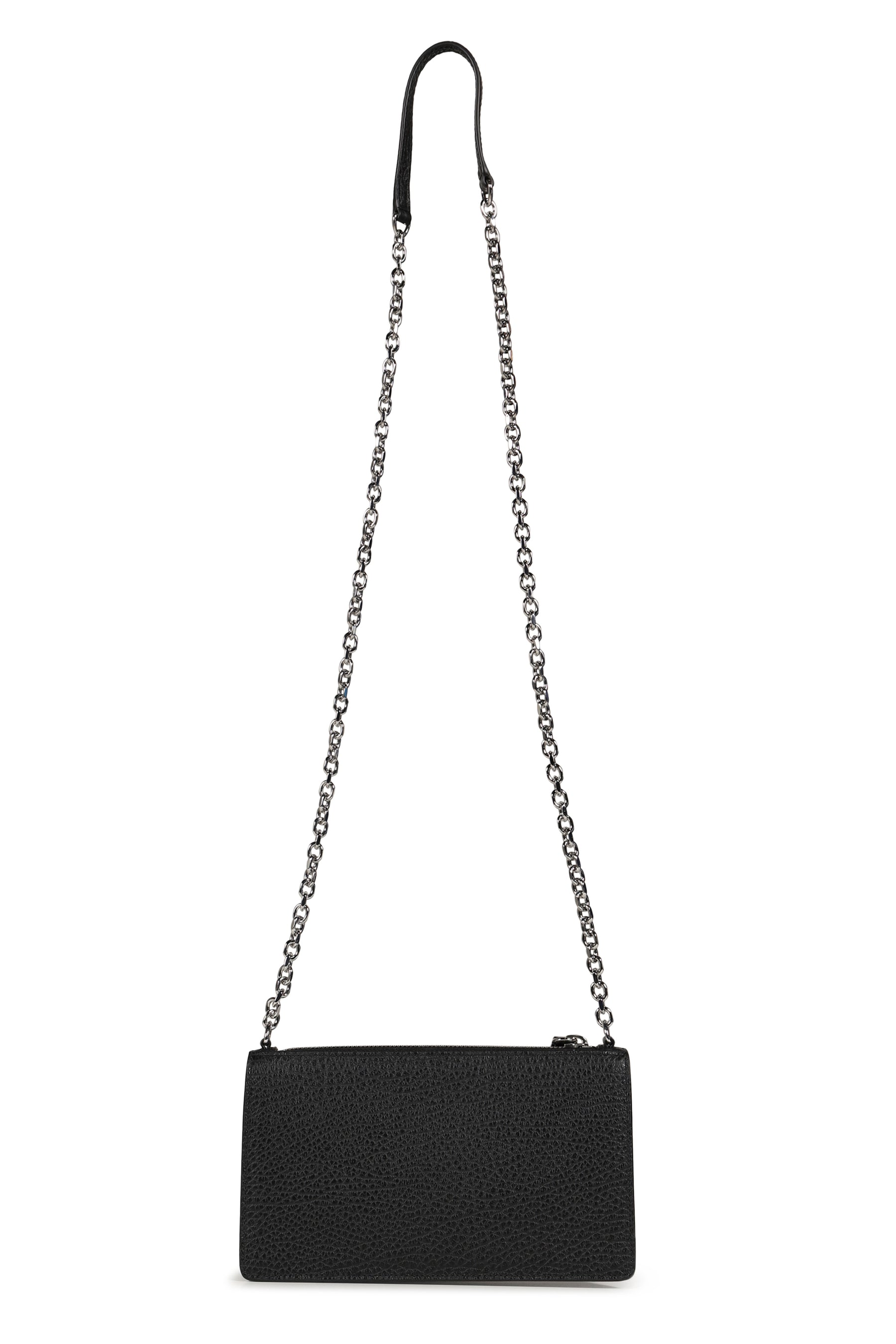Zippered Wallet on Chain / Black 