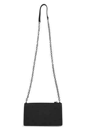 Zippered Wallet on Chain / Black 