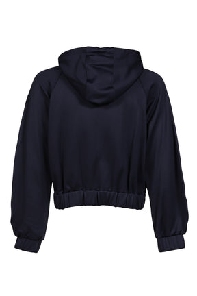 ZIP UP CARDIGAN / DARK NVY
