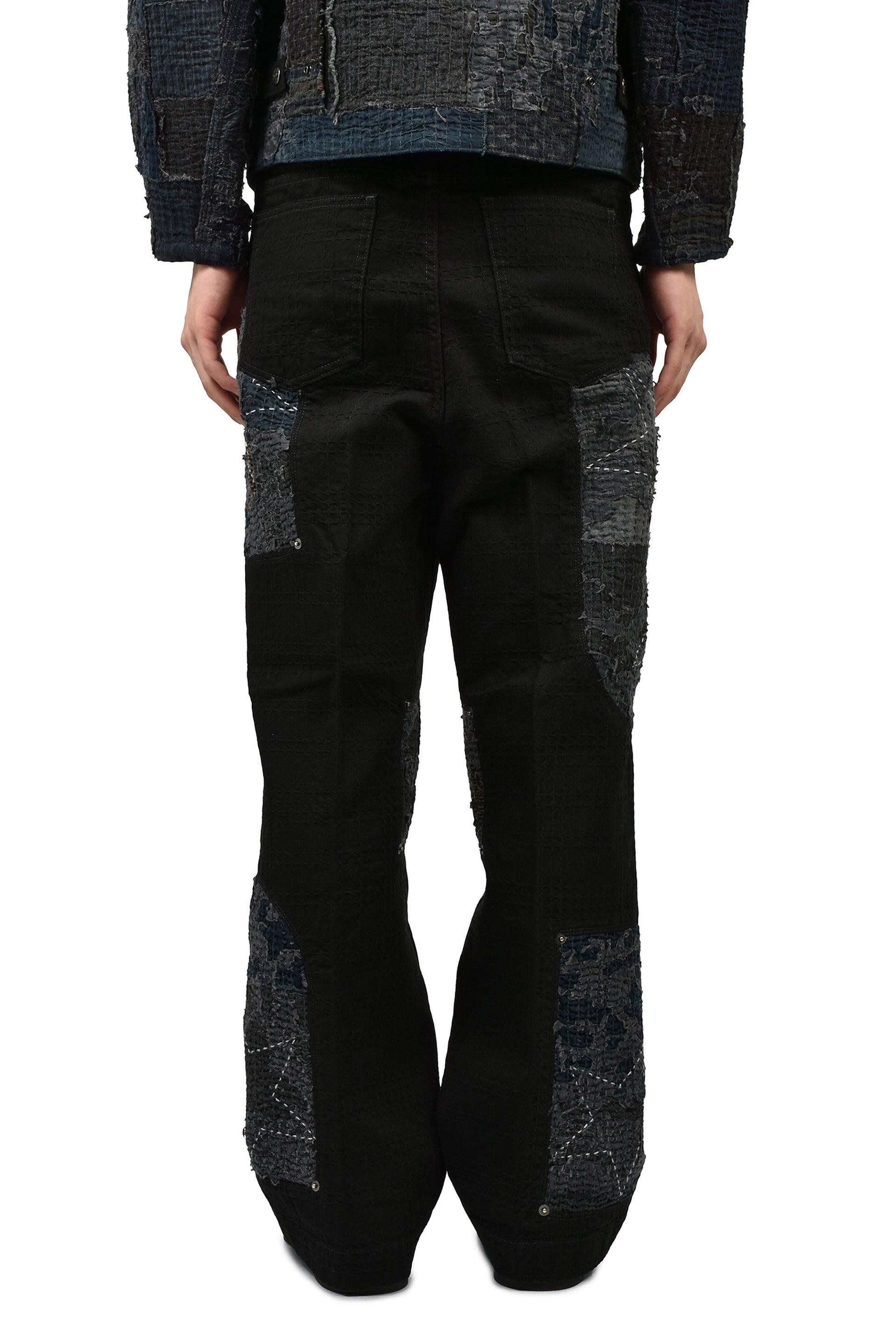 DEAR BORO TUXEDO PANTS / BLK