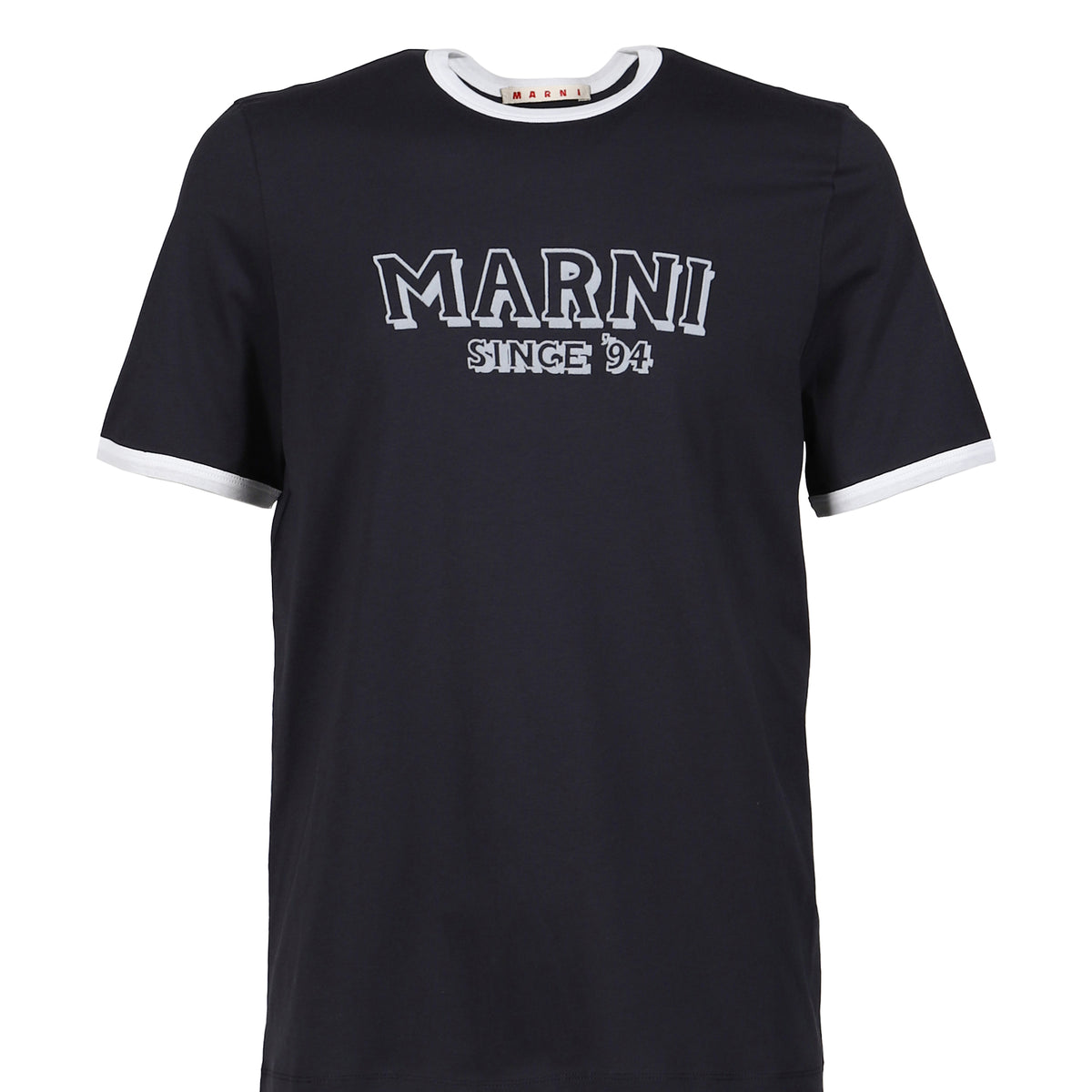 MARNI マルニ SS26 T-SHIRT / BLU BLK - NUBIAN ヌビアン