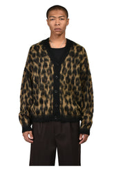 FUZZY LEO CARDIGAN / LEOPARD