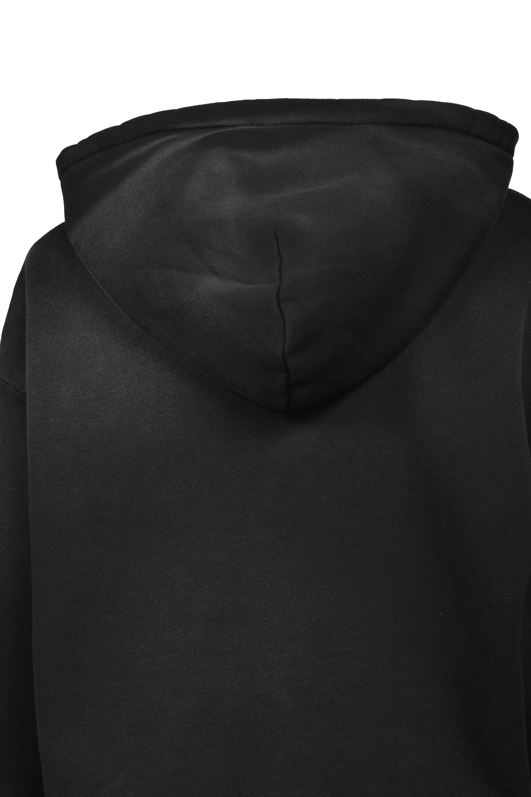 BONES OVERSIZED HOODIE / BLK