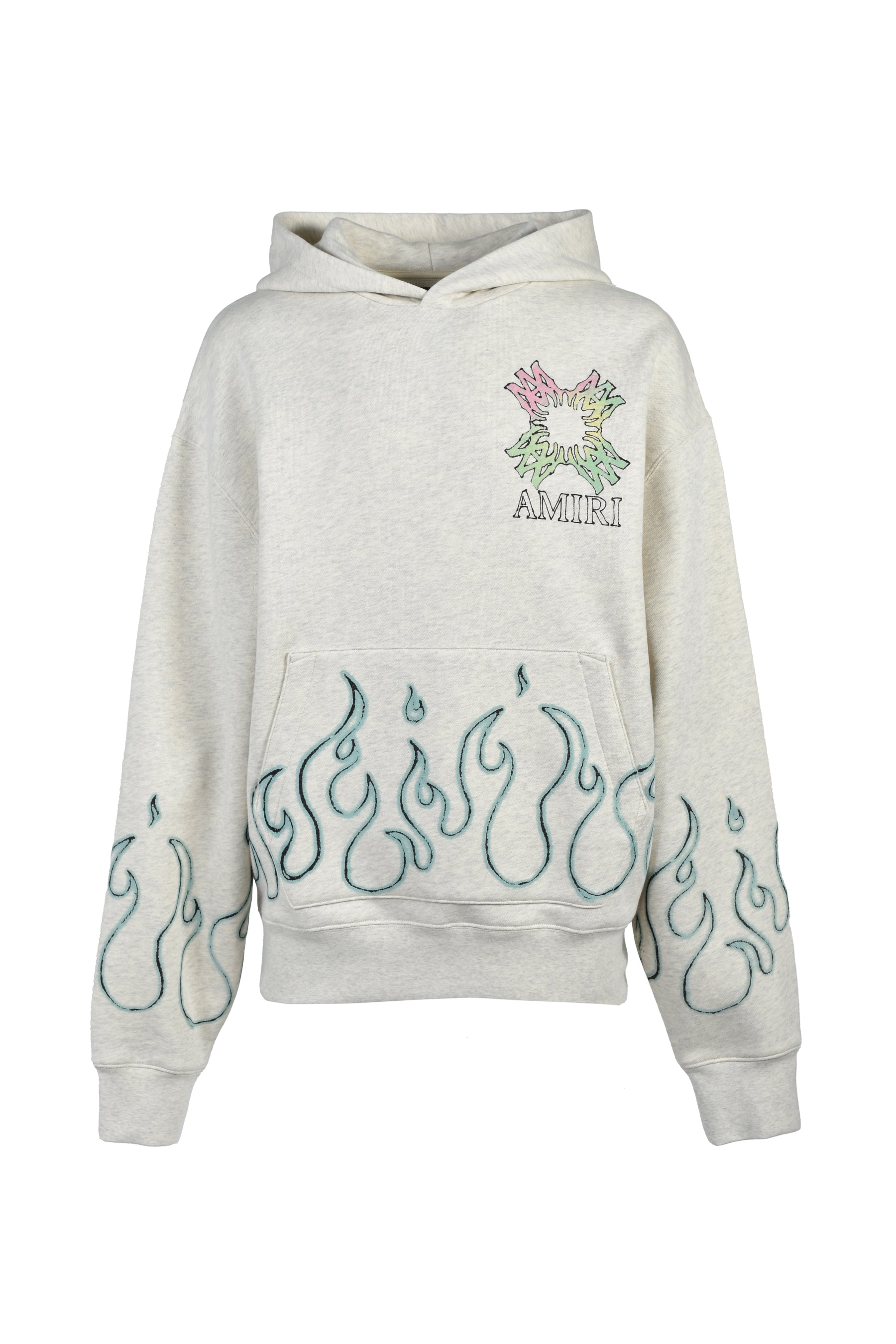 MA QUAD FLAMES OS HOODIE / IVO