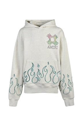 MA QUAD FLAMES OS HOODIE / IVO