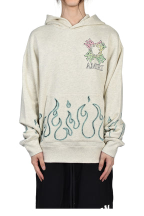 MA QUAD FLAMES OS HOODIE / IVO