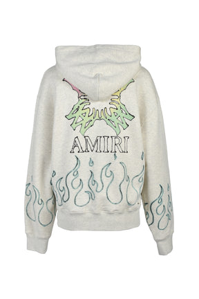 MA QUAD FLAMES OS HOODIE / IVO