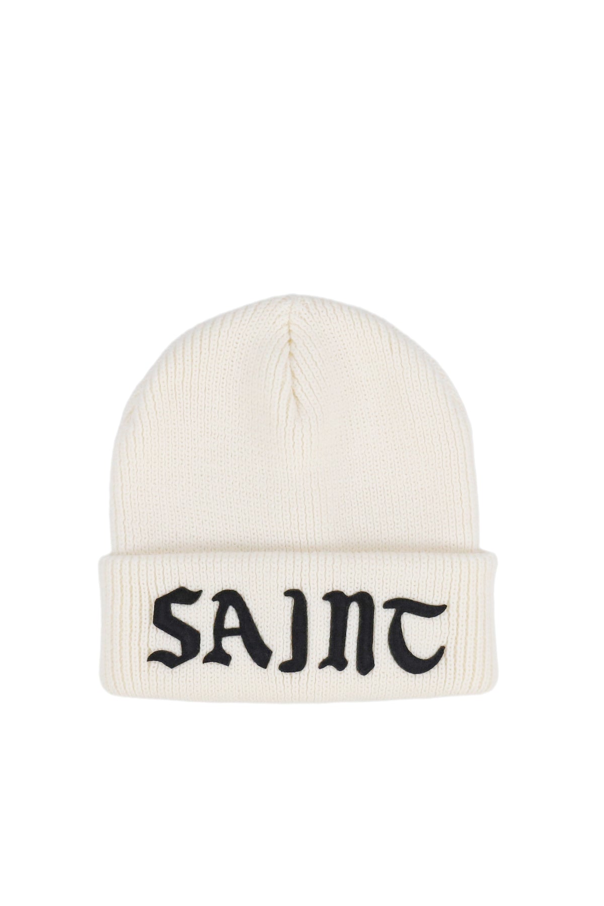 KNIT CAP/SAINT / WHT