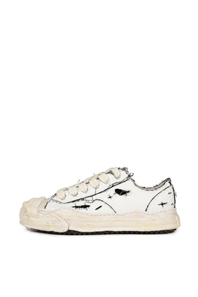 HANK RIPPING CANVAS LOW / WHT