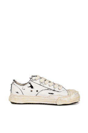 HANK RIPPING CANVAS LOW / WHT