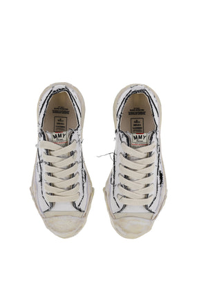 HANK RIPPING CANVAS LOW / WHT
