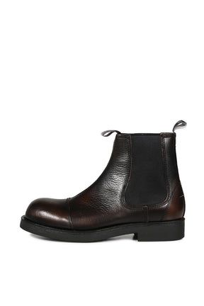 ANKLE BOOT / CAPPUCCINO BLK