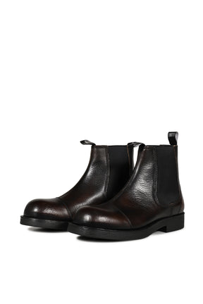 ANKLE BOOT / CAPPUCCINO BLK