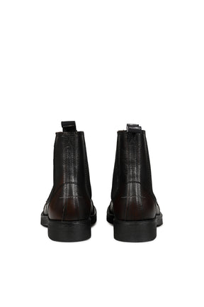 ANKLE BOOT / CAPPUCCINO BLK