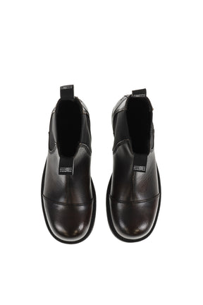 ANKLE BOOT / CAPPUCCINO BLK