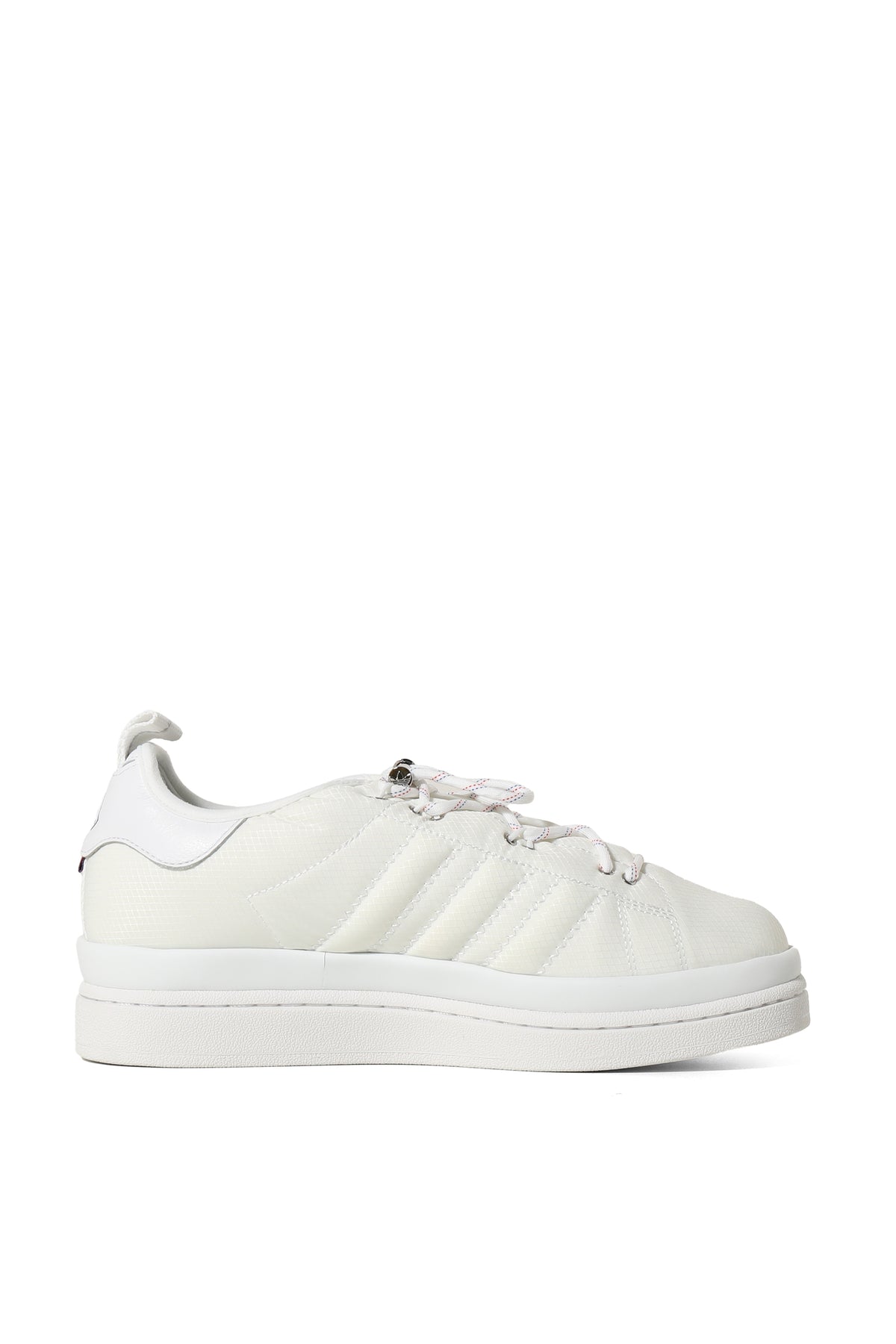 MONCLER CAMPUS LOW TOP SNEAKERS / WHT
