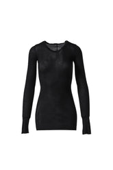 RIB LS T / BLK