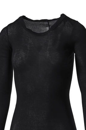 RIB LS T / BLK