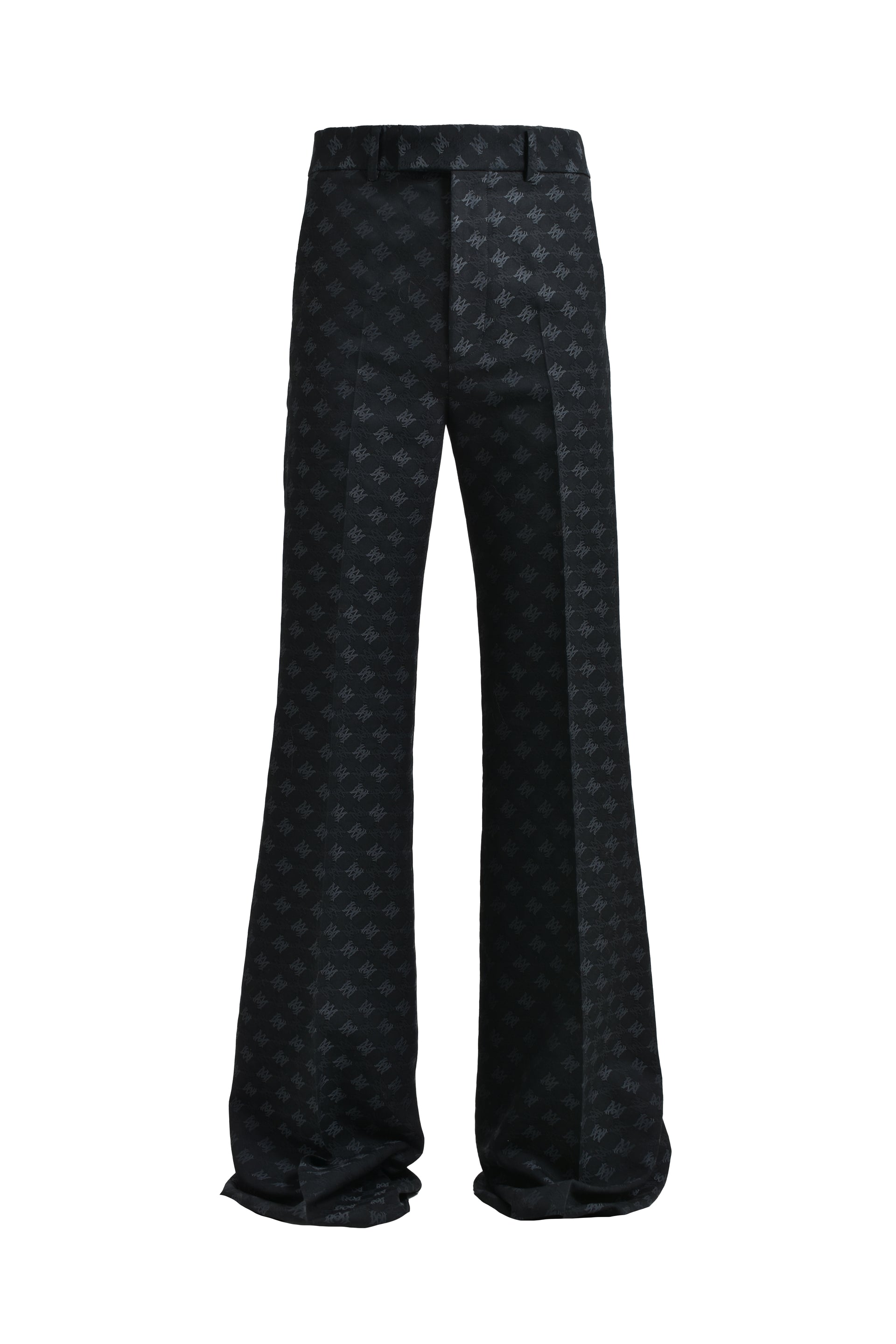AMIRI MA QUAD JACQUARD CREASED FLARE / BLK