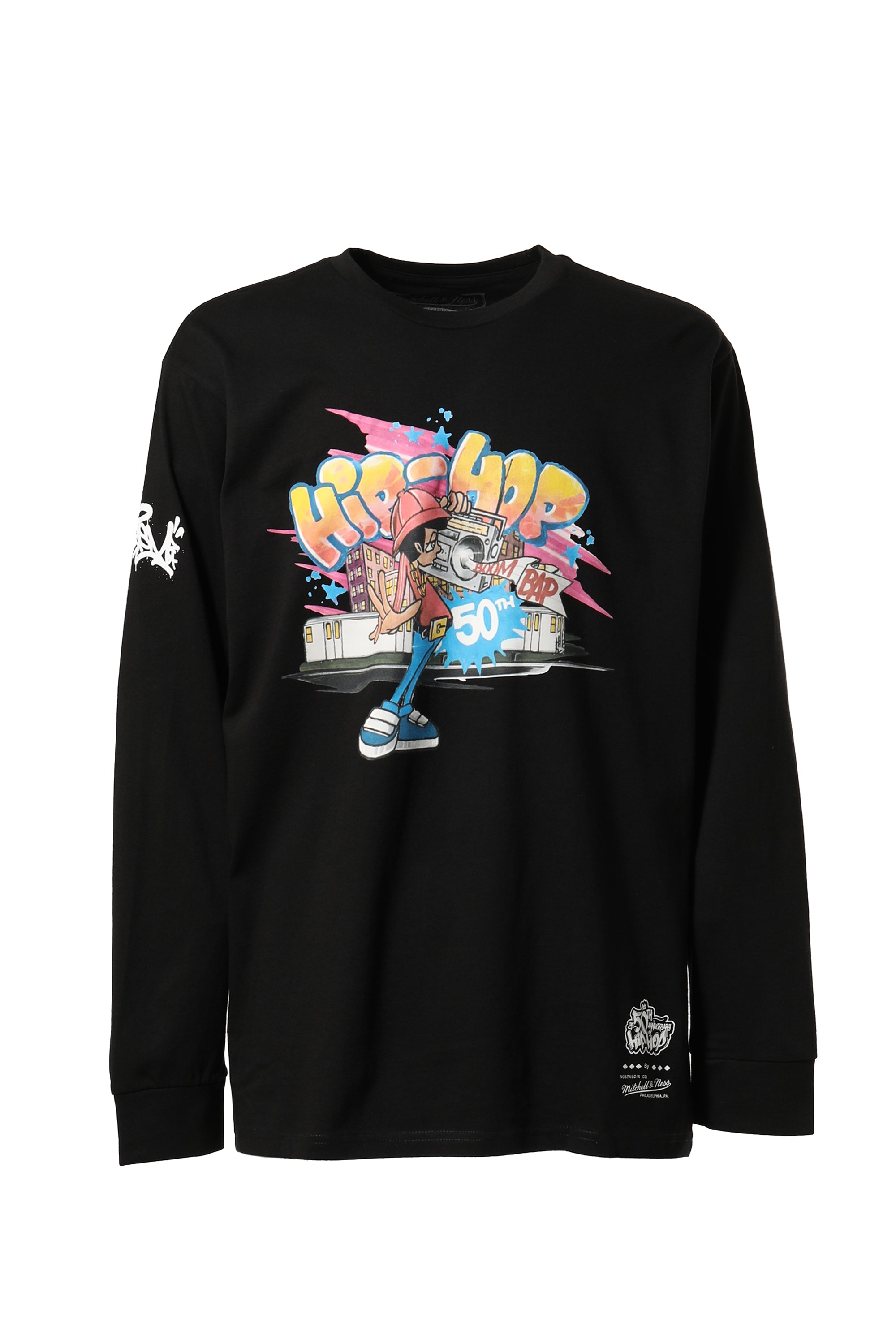 Mitchell&Ness ミッチェルアンドネスFW23 50TH AOHH GRAFF LS TEE