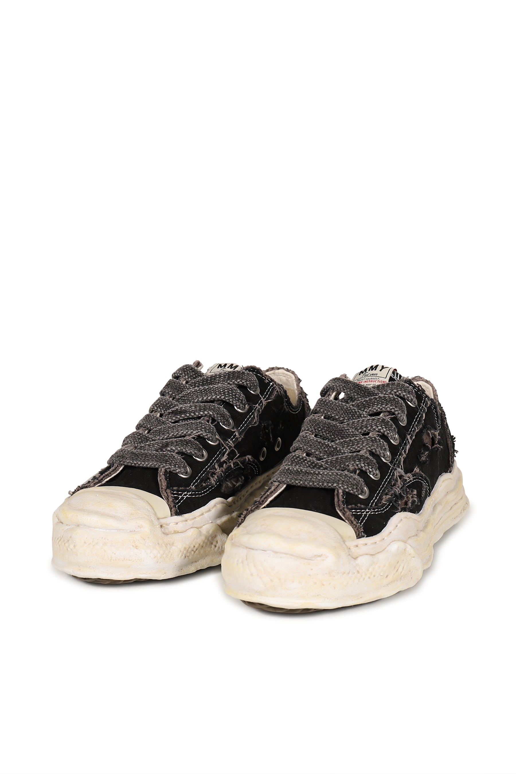 HANK RIPPING CANVAS LOW / BLK