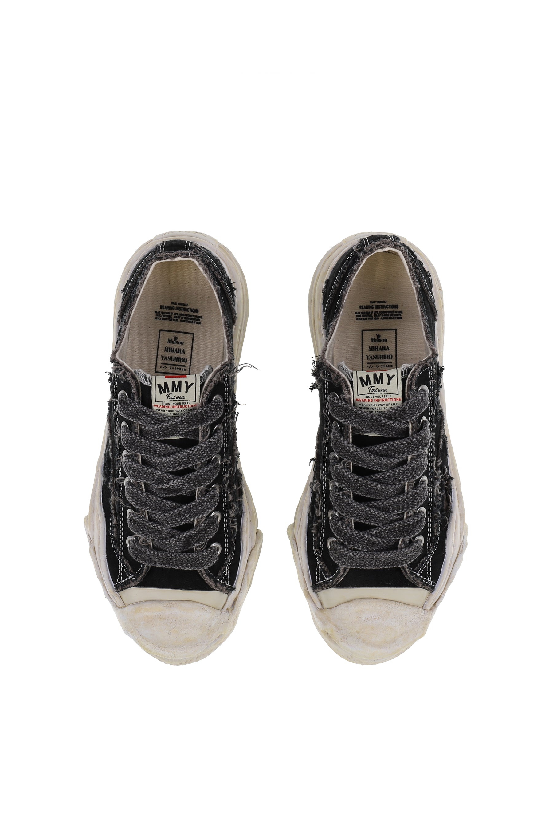HANK RIPPING CANVAS LOW / BLK