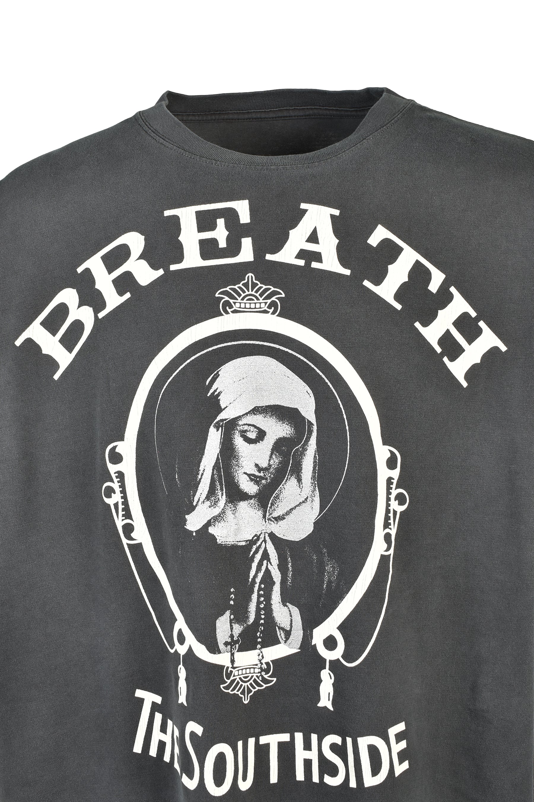 MARIA EMBLEM TEE / BLK