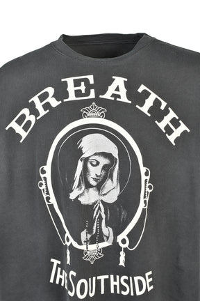 MARIA EMBLEM TEE / BLK