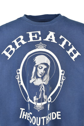 MARIA EMBLEM TEE / NAV
