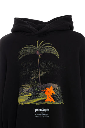 "ENZO FROM THE TROPICS" HOODY / BLK ORG