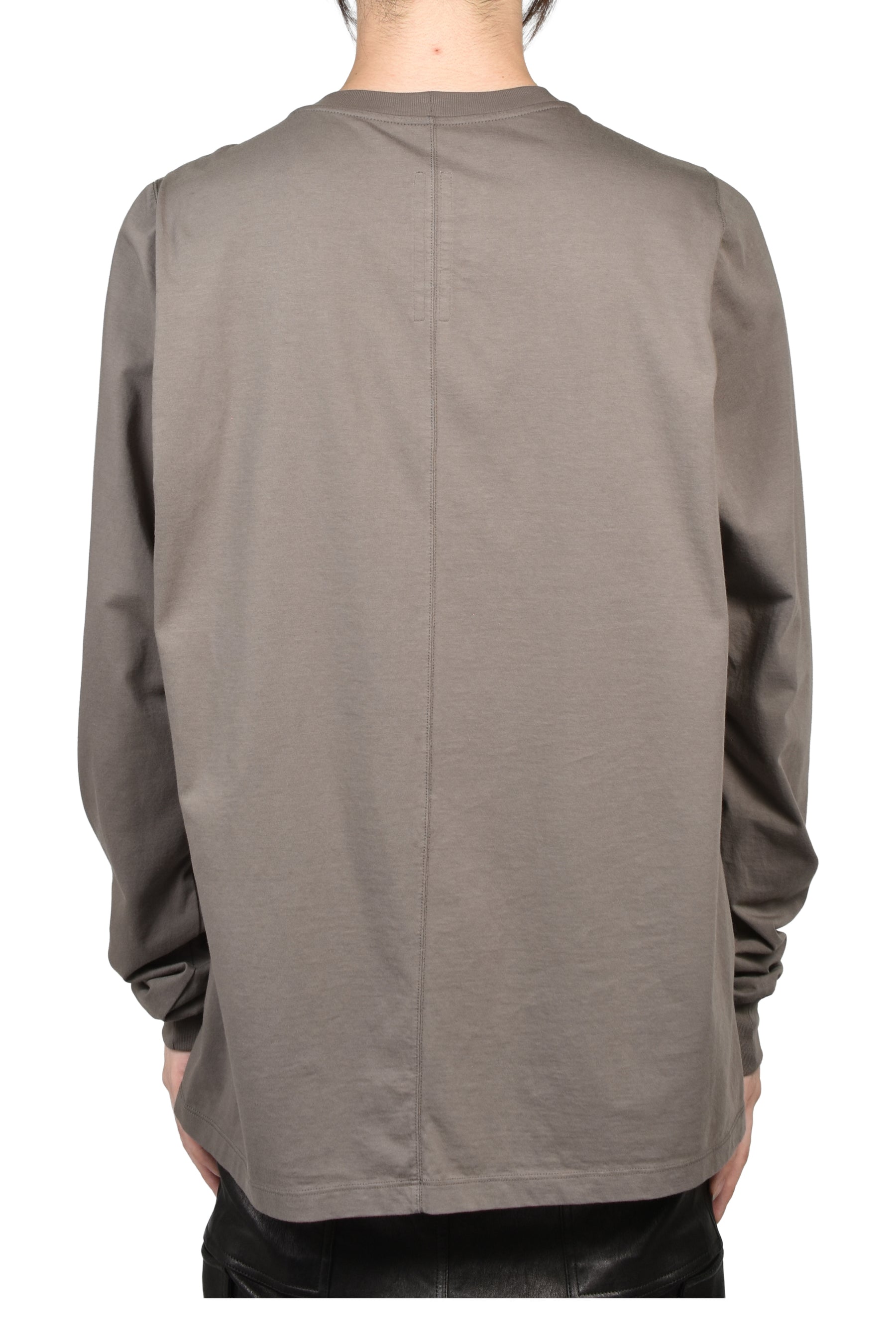 SHORT CREWNECK LS T / DUST