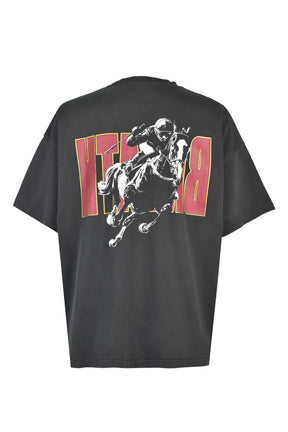 HORSE TEE / BLK