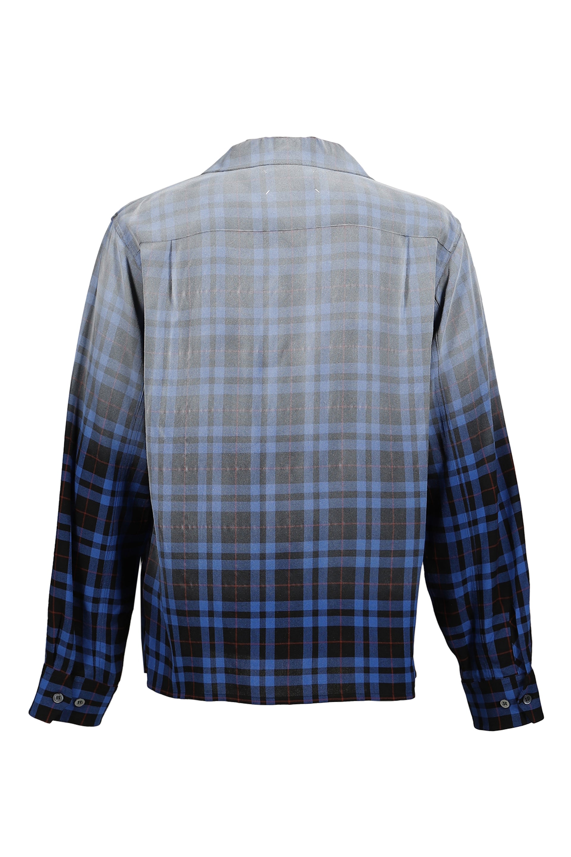 LONG-SLEEVED SHIRT / BLU TARTAN